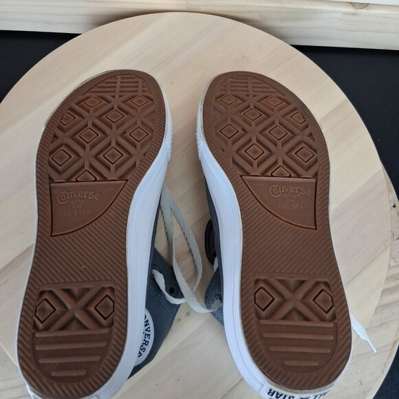 Converse Chuck Taylor All Star II Unisex Gray White Lunarlon Women's 8 High Top - Picture 10 of 12